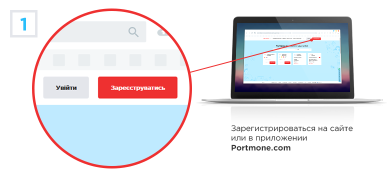 Как оплатить газ-зарегистрируйся на Portmone.com